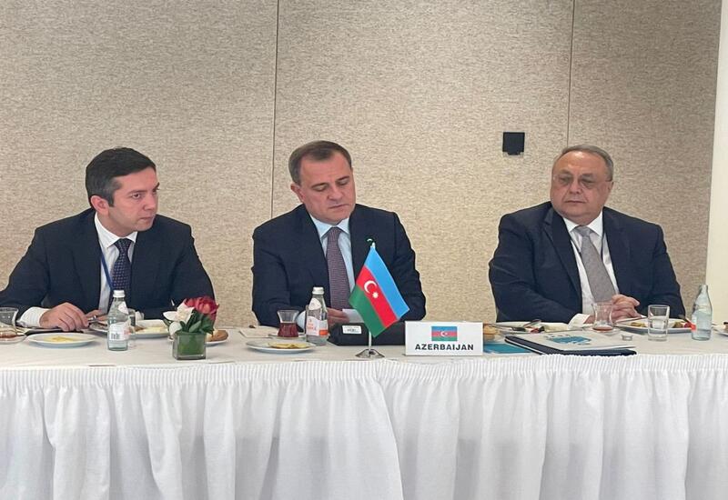 Ceyhun Bayramov TDT Xarici İşlər Nazirləri Şurasının qeyri-rəsmi iclasında çıxış etdi