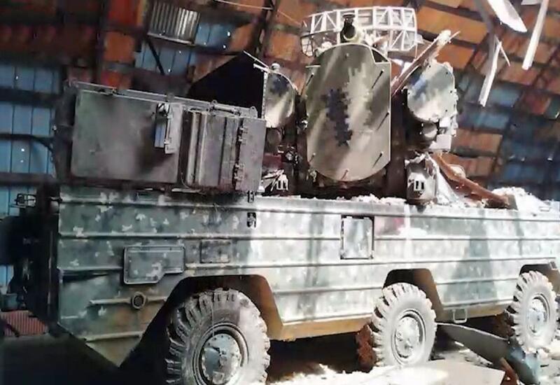 Конфискованные в Карабахском регионе боевая техника, оружие и боеприпасы