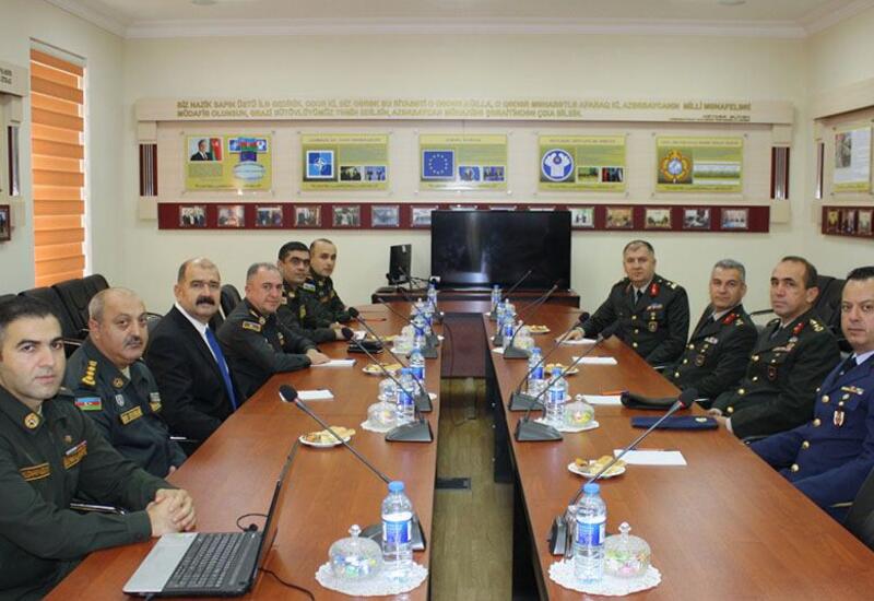 Состоялась встреча военных юристов Азербайджана и Турции