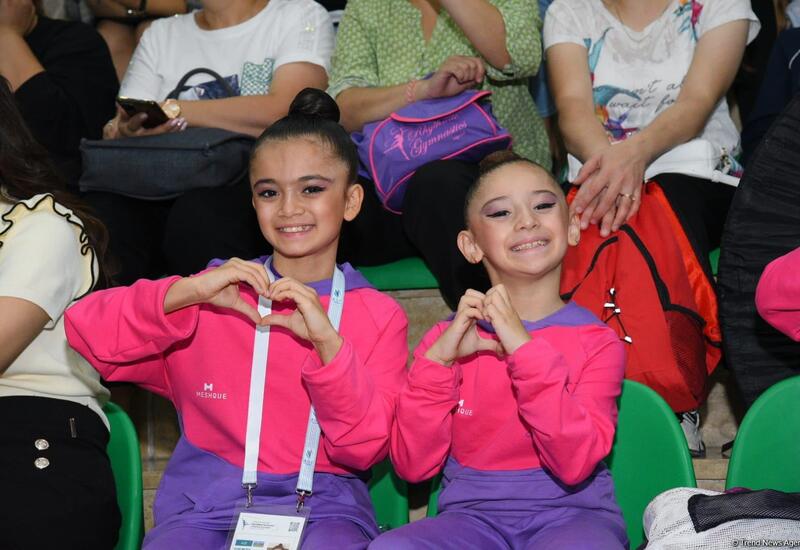 В Нахчыване стартовал заключительный день Международного турнира по художественной гимнастике "Grace of Nature"