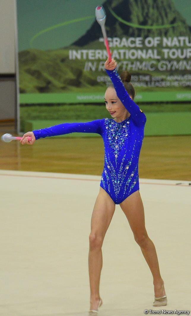 В Нахчыване стартовал заключительный день Международного турнира по художественной гимнастике "Grace of Nature"