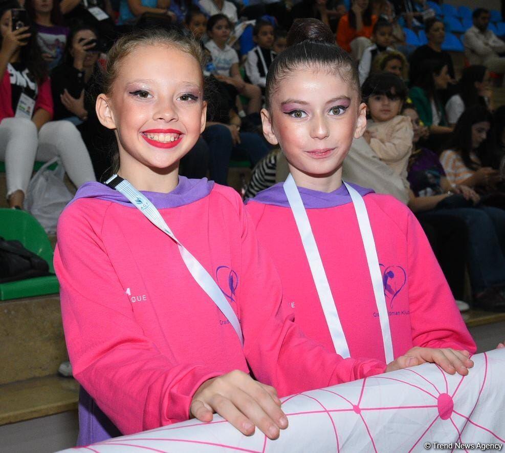 В Нахчыване стартовал заключительный день Международного турнира по художественной гимнастике "Grace of Nature"