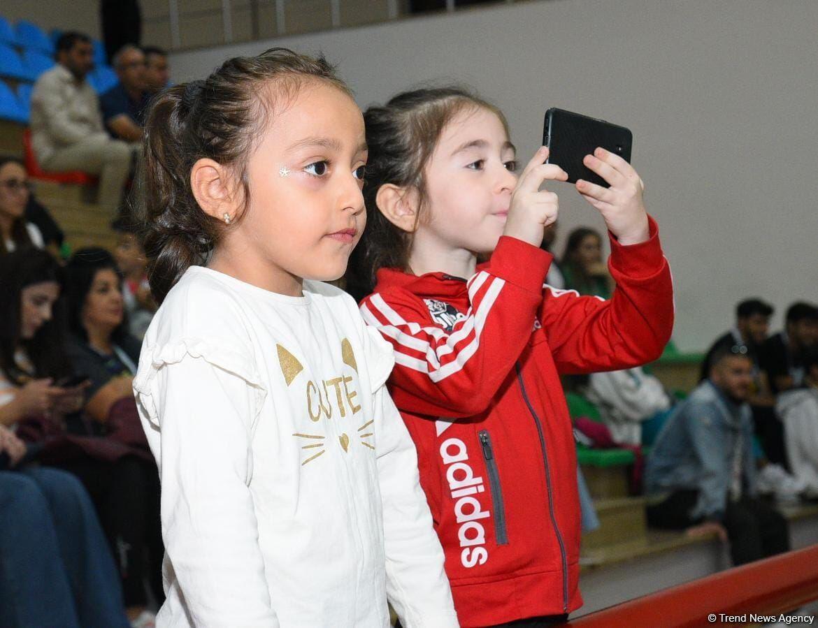 В Нахчыване стартовал заключительный день Международного турнира по художественной гимнастике "Grace of Nature"