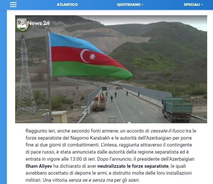 Мировая пресса продолжает держать в центре внимания мысли, содержавшиеся в обращении Президента Ильхама Алиева к народу