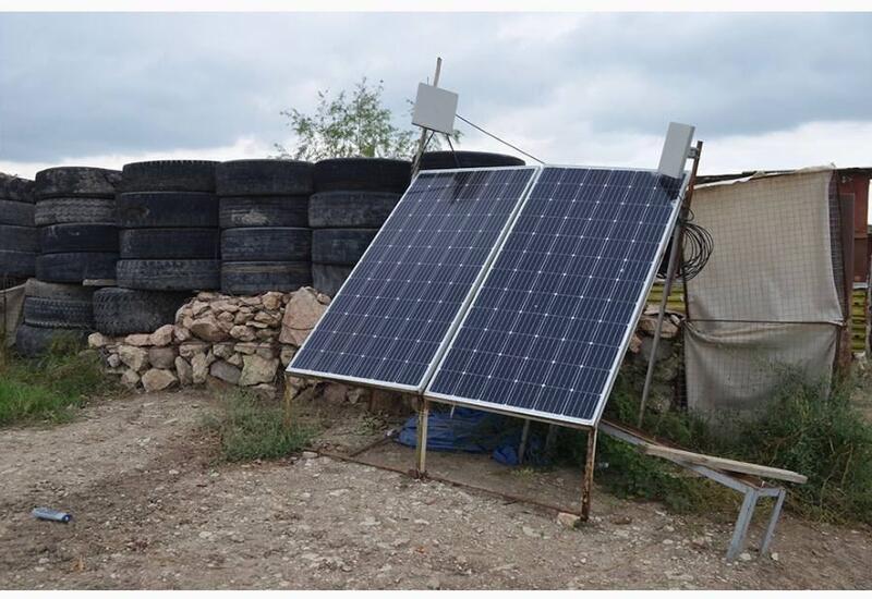 Ermənilər Xocavənddə döyüş postlarının enerjisini günəş paneli ilə təmin edirmiş