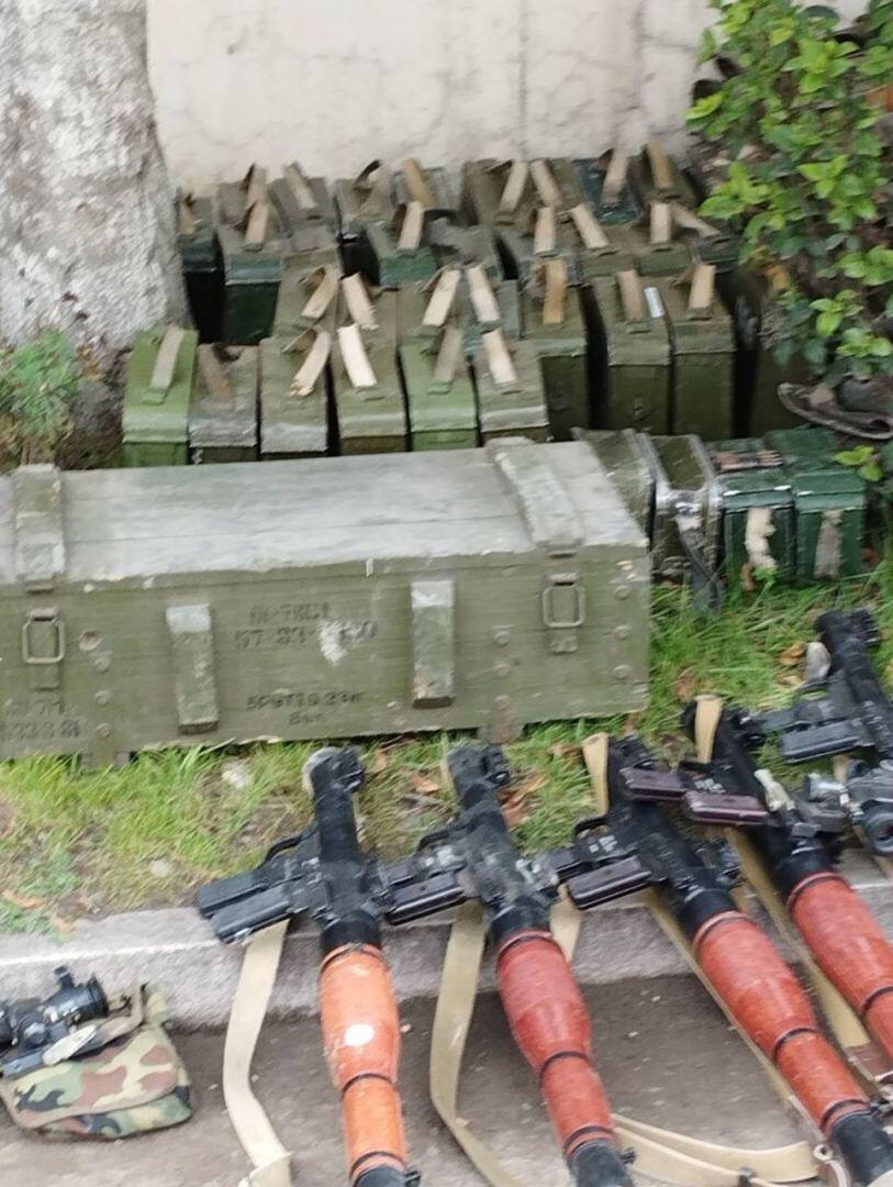 Армянские бандформирования в Карабахе сдают оружие