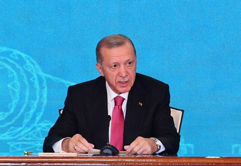 Президент Турции озвучил в Нахчыване строки из стихотворения Гусейна Джавида