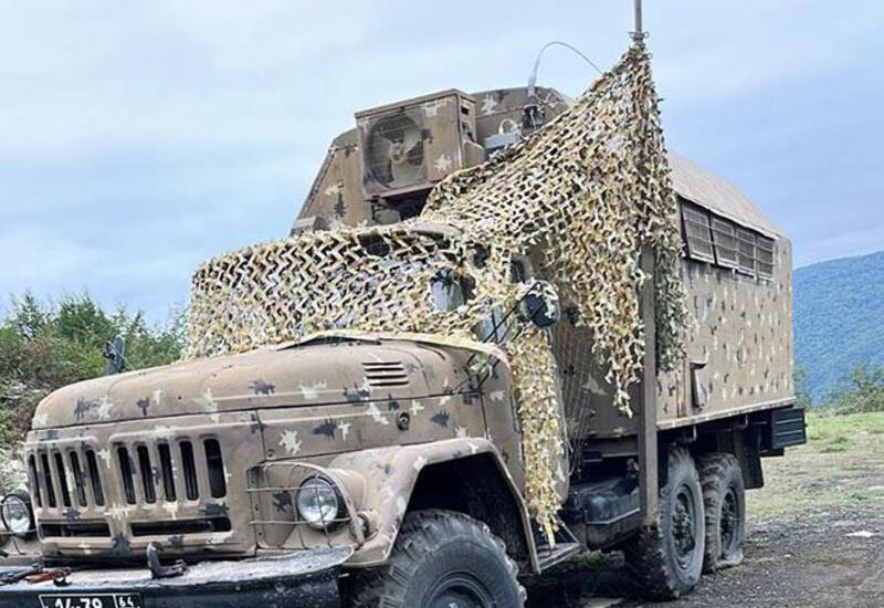 Конфискованная в Карабахе военная техника, оружие и боеприпасы