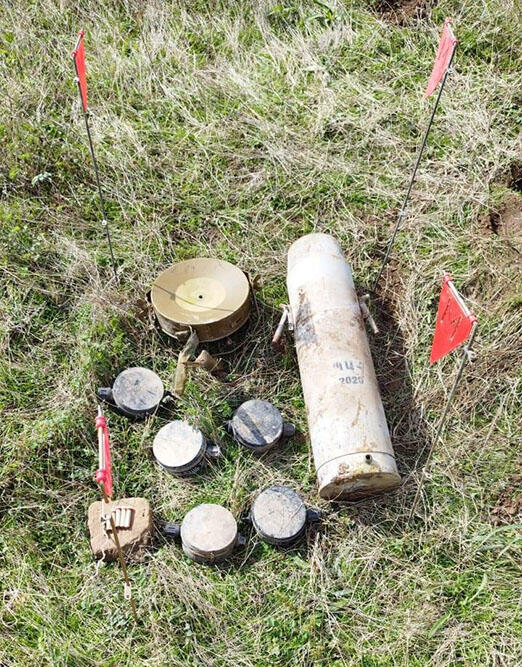 В Карабахском регионе Азербайджана обезврежены мины-ловушки