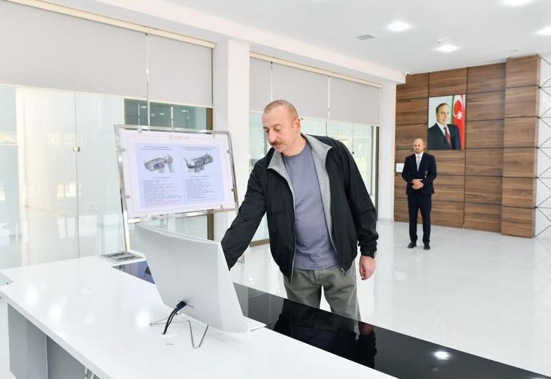 Президент Ильхам Алиев открыл Джебраильский центр цифрового управления ОАО «Азеришыг»