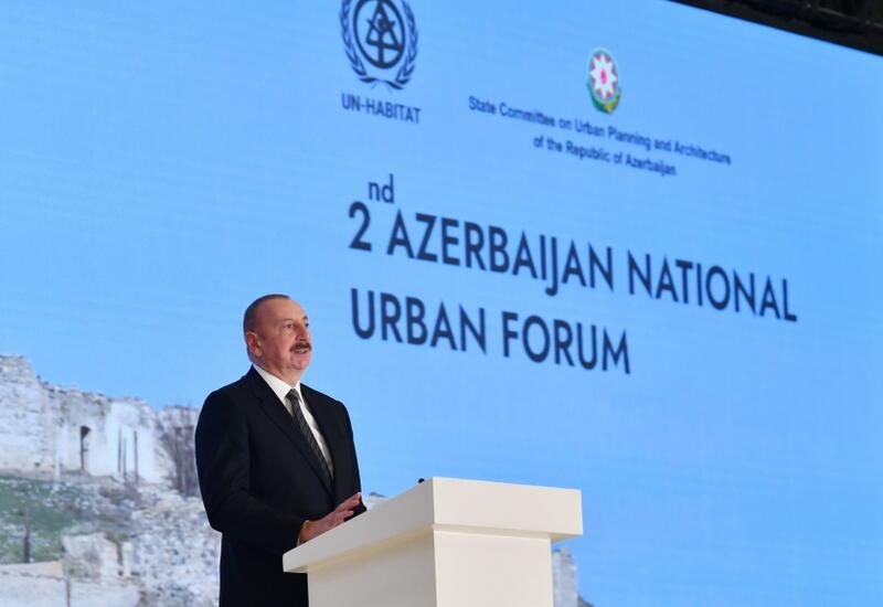 Prezident İlham Əliyev: Bizə qarşı etnik təmizləmə, işğal və ərazilərimizin məhvi həyata keçirilib