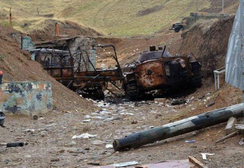 Боевая техника, оружие и боеприпасы, конфискованные в Карабахском регионе