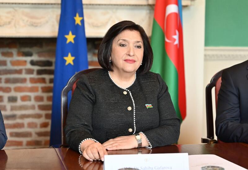Sahibə Qafarova Parlament Spikerlərinin Avropa Konfransının açılış mərasimində iştirak edib