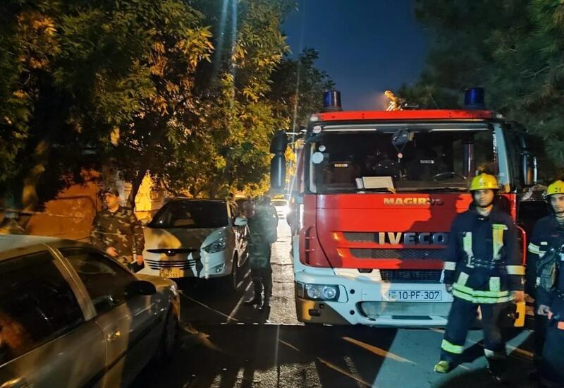 Мощный взрыв в Сумгаите, есть пострадавшие