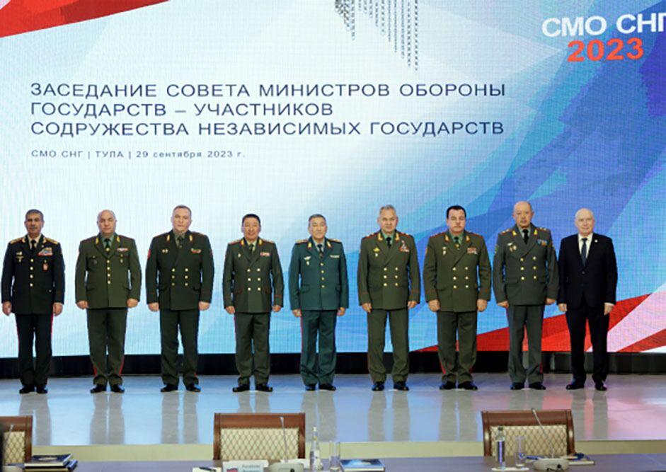Закир Гасанов принял участие в очередном заседании Совета министров обороны СНГ