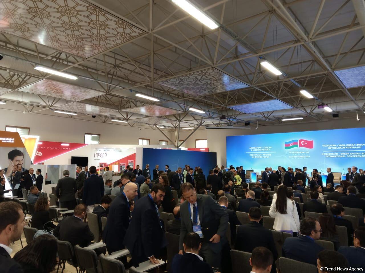 Naxçıvanda Azərbaycan-Türkiyə 3-cü Enerji Forumu keçirilib