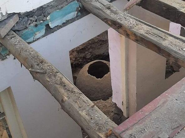 Необычная находка в подвале одного из домов в Загатале