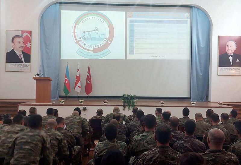 Bakıda Azərbaycan, Türkiyə və Gürcüstan birgə hərbi təlimləri keçirilir