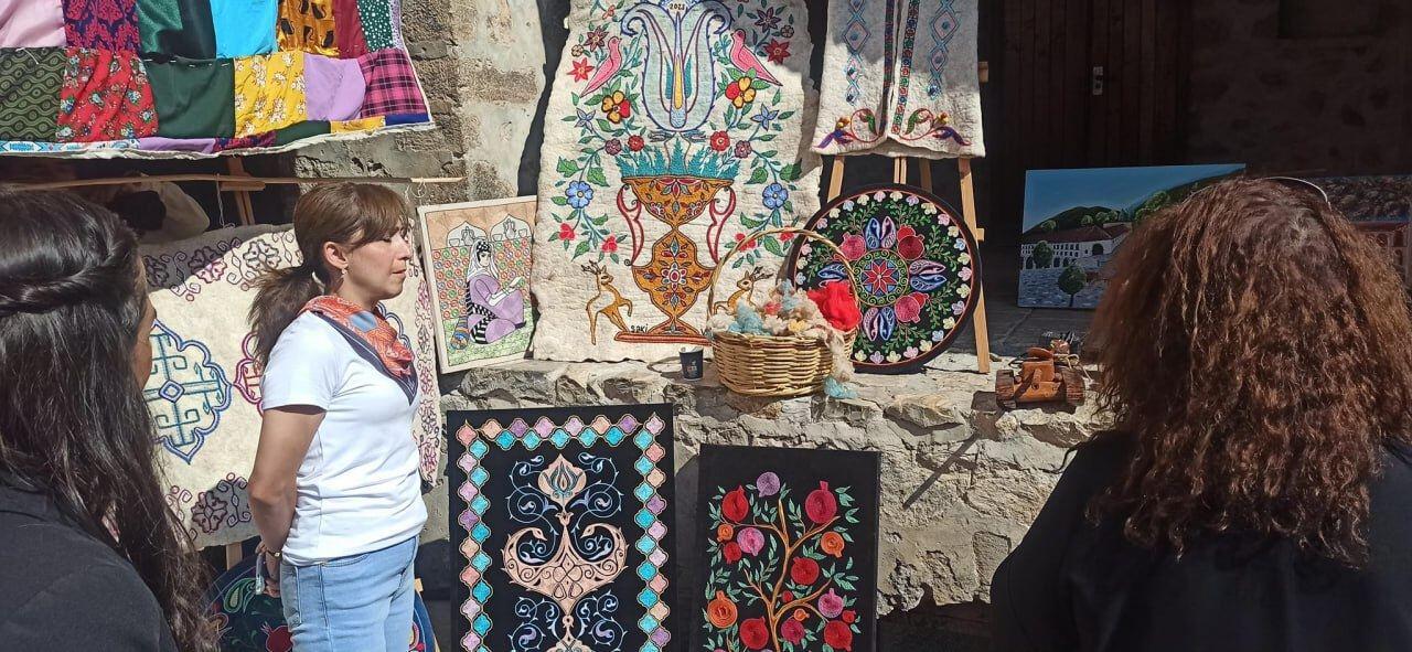 Улицы Шеки в древнем искусстве гурамы