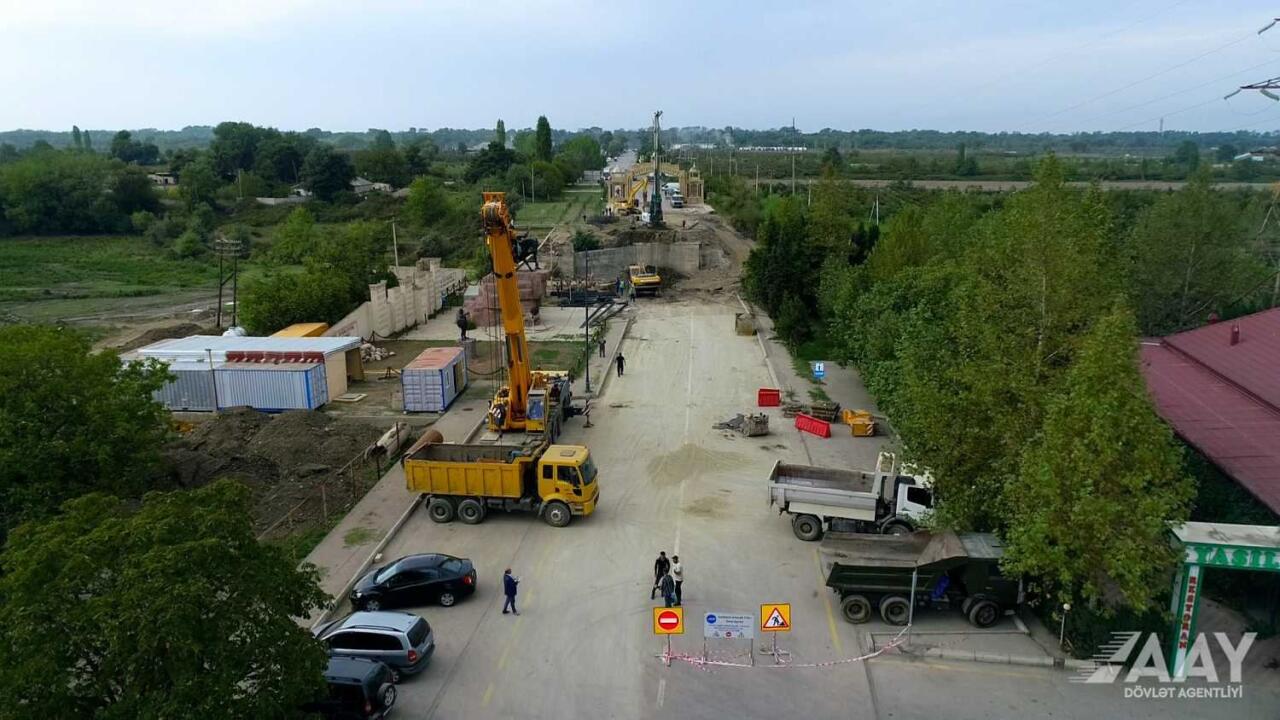 Начато строительство нового моста через Гудиалчай
