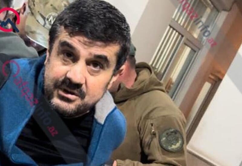 Кадры задержания Араика Арутюняна