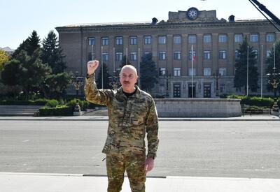 Символизм исторического момента: флаг Азербайджана поднят в Ханкенди в день 20-летия президентства Ильхама Алиева - ТЕМА ДНЯ от Акпера Гасанова