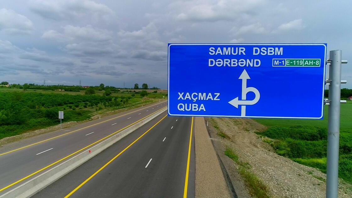 Ödənişli yolun ilk görüntüləri