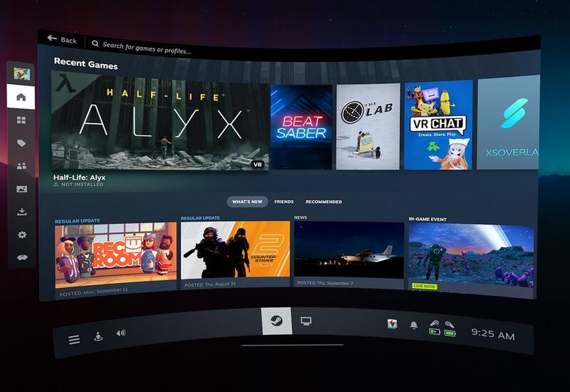 Valve выпустила SteamVR 2.0