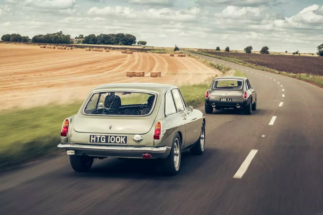 Классический спорткар MG MGB превратили в электрический рестомод