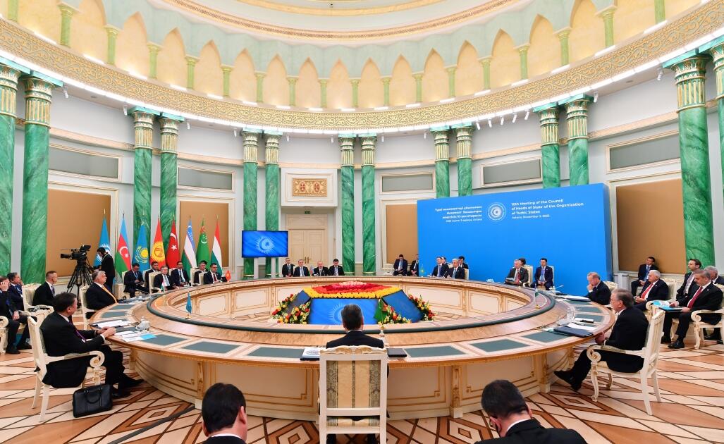 Президент Ильхам Алиев принял участие в саммите глав государств ОТГ в Астане