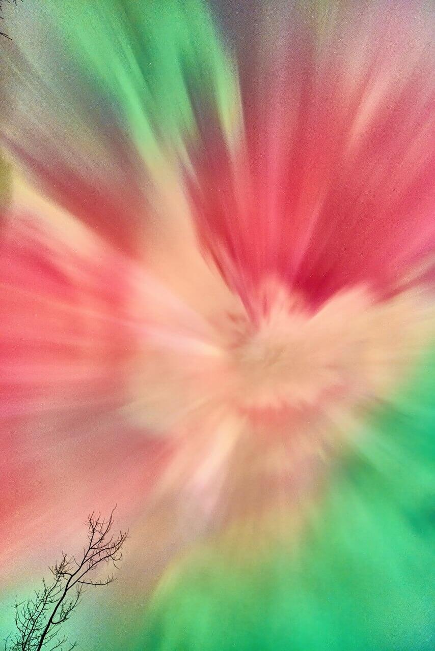 В Валдае засняли уникальное полярное сияние