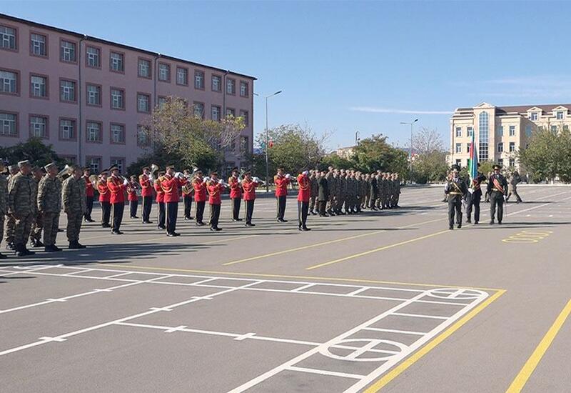 Əlahiddə Ümumqoşun Orduda növbəti buraxılış mərasimi keçirilib
