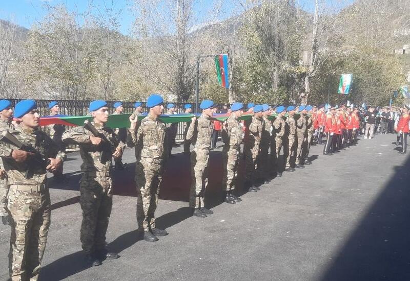 Марш флага в Лачине