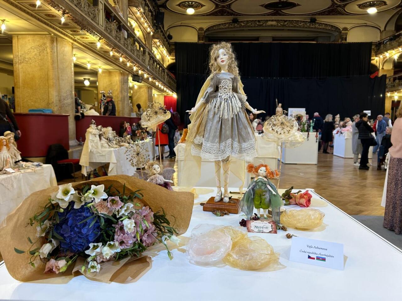 Психея азербайджанской художницы подарила настоящее наслаждение гостям Dolls Prague в Праге