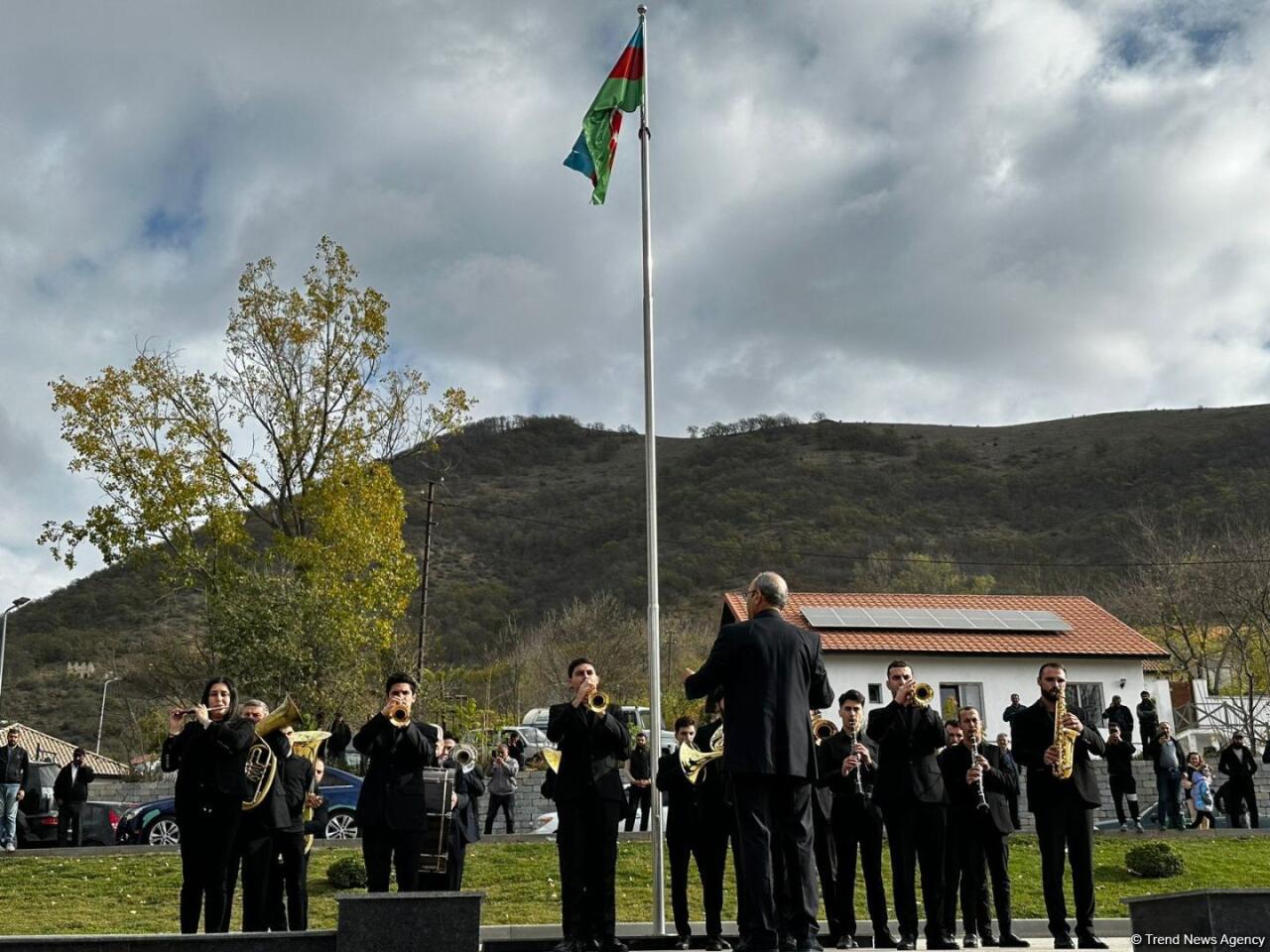 Laçında Zəfər günü ilə bağlı yürüş keçirilib