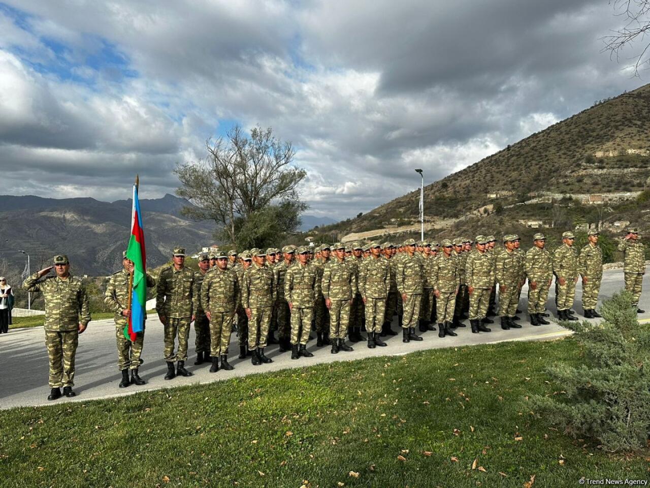 Laçında Zəfər günü ilə bağlı yürüş keçirilib