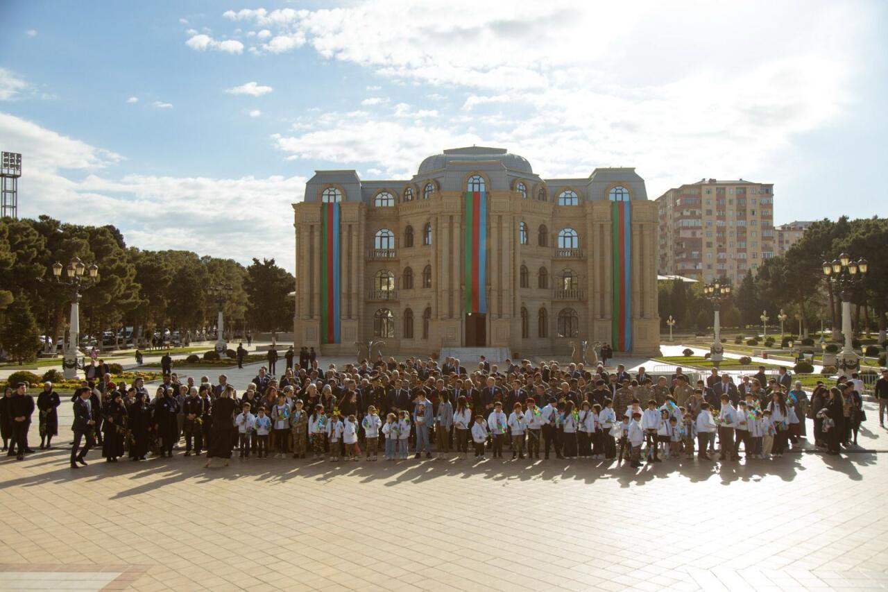 Zəfər Günü Abşeron rayonunda böyük coşqu ilə qeyd olundu