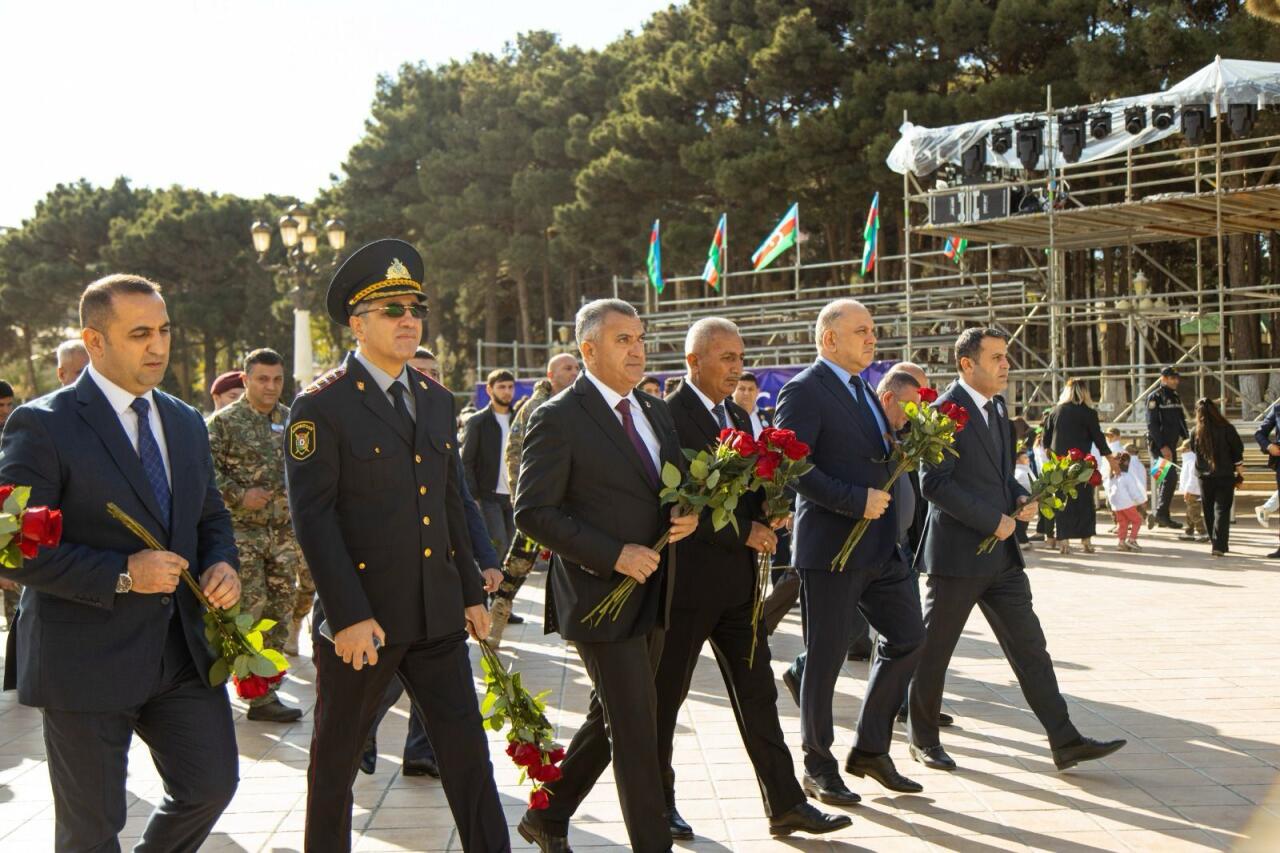 Zəfər Günü Abşeron rayonunda böyük coşqu ilə qeyd olundu