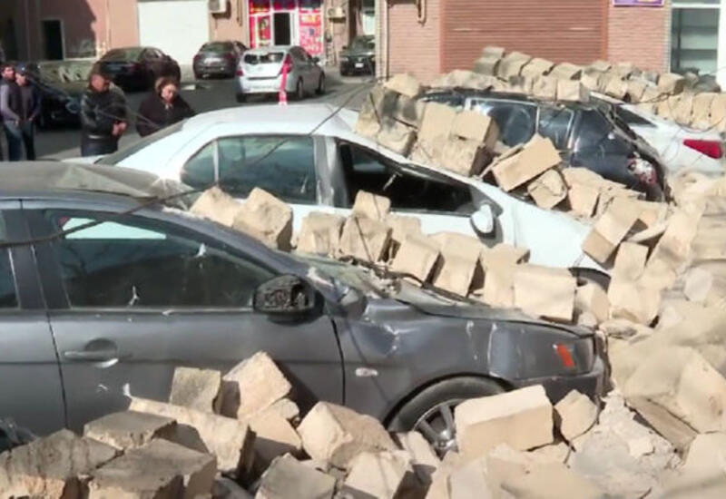 Bakıda qəzalı hasar uçdu