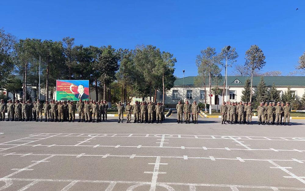 Azərbaycan Ordusunda Konstitusiya Günü münasibətilə silsilə tədbirlər keçirilib