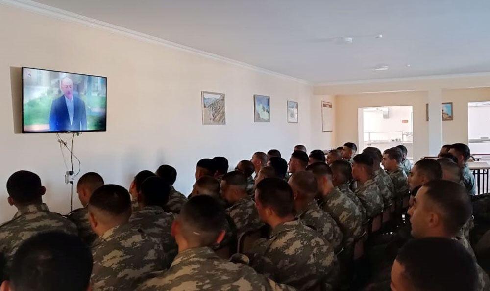 Azərbaycan Ordusunda Konstitusiya Günü münasibətilə silsilə tədbirlər keçirilib