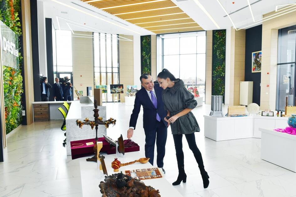 Prezident İlham Əliyev və Birinci xanım Mehriban Əliyeva İsmayıllıda “DOST EVİ”nin açılışında iştirak ediblər