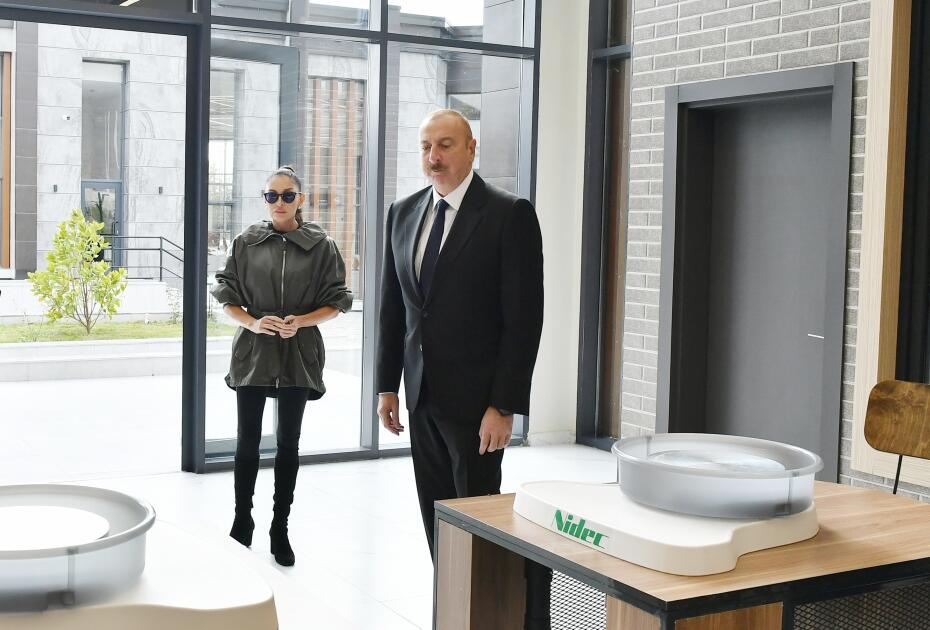 Prezident İlham Əliyev və Birinci xanım Mehriban Əliyeva İsmayıllıda “DOST EVİ”nin açılışında iştirak ediblər