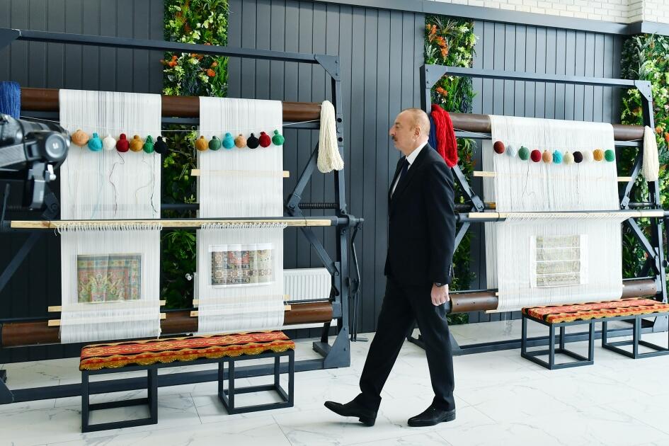 Prezident İlham Əliyev və Birinci xanım Mehriban Əliyeva İsmayıllıda “DOST EVİ”nin açılışında iştirak ediblər