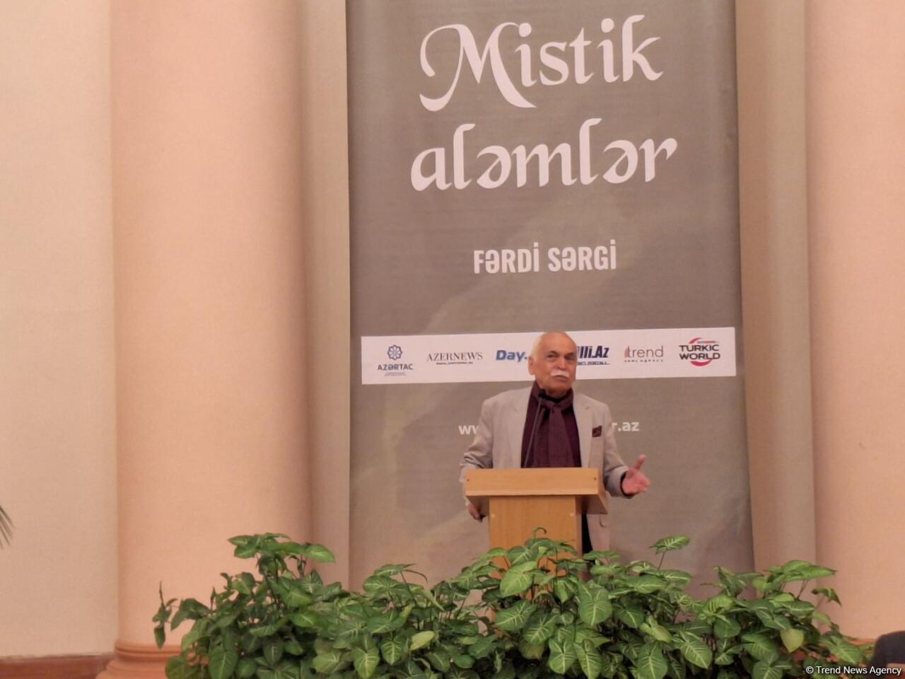 "Мистические миры" в Баку: захватывающие дух картины Вадуда Муаззина