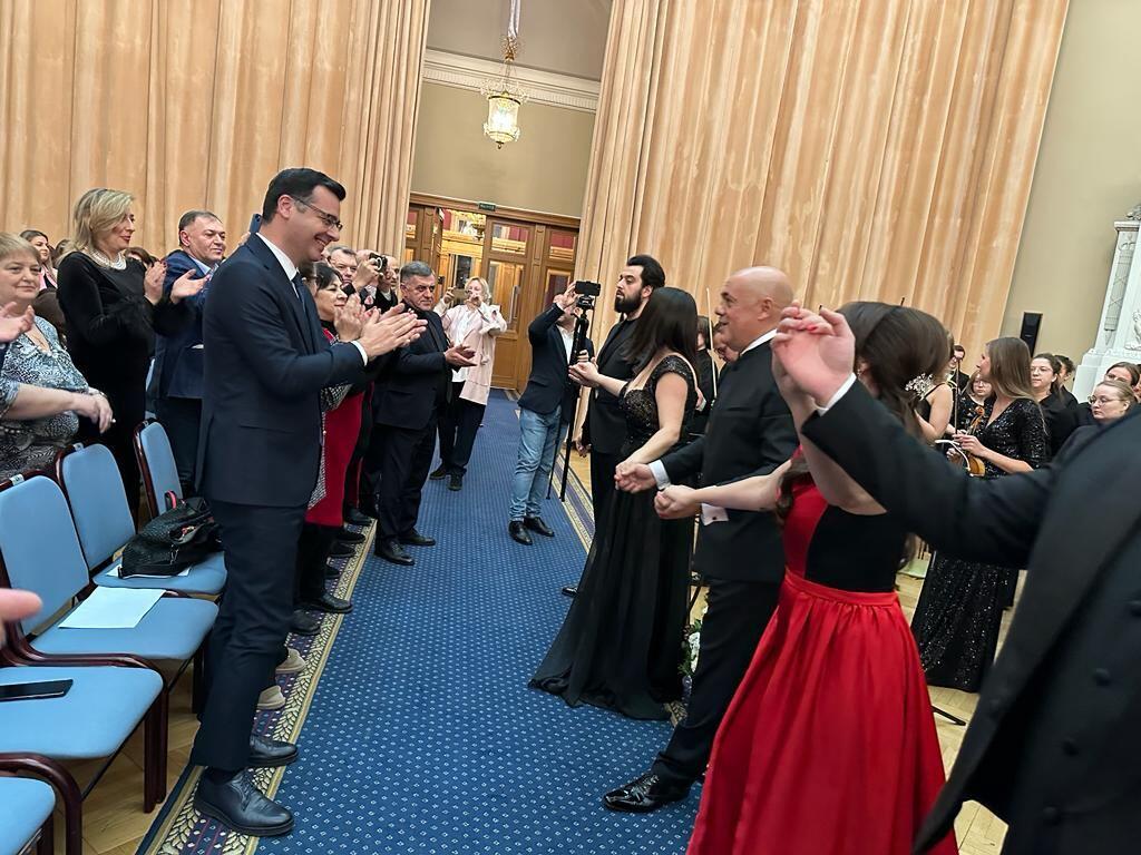 Sankt-Peterburqda Heydər Əliyevin 100 illiyi münasibətilə klassik konsert gecəsi təşkil edilib