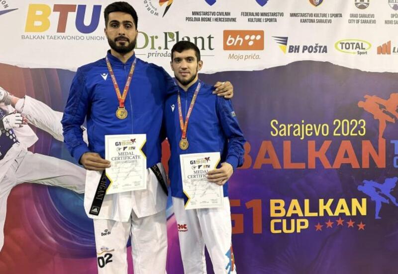 Золотой дубль тхэквондистов в Сараево