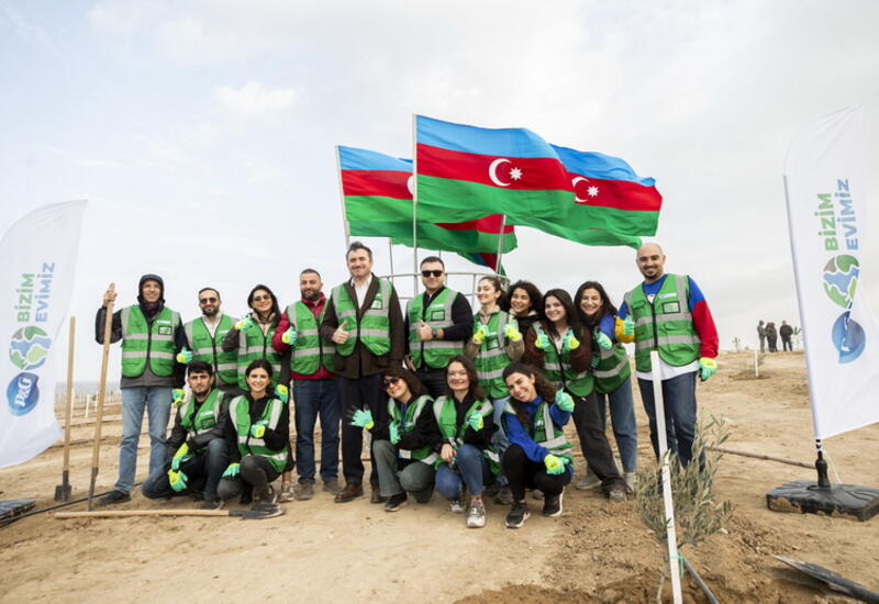 P&G Azərbaycanda fəaliyyətinin ildönümü münasibətilə 25000 ağac əkir