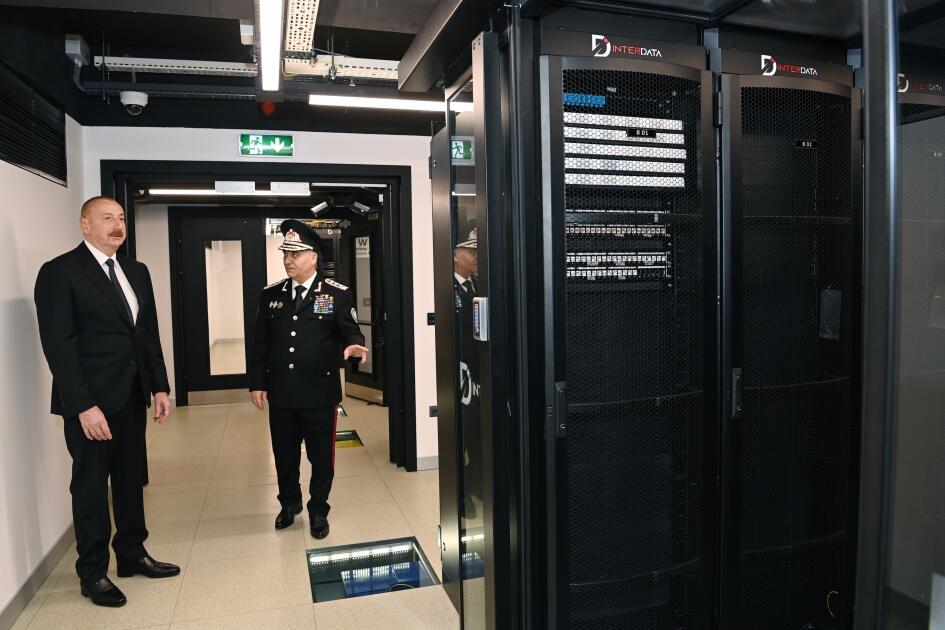 Президент Ильхам Алиев принял участие в открытии новых административных зданий Службы государственной безопасности