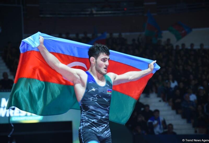 Азербайджанские борцы завоевали пять медалей на чемпионате мира